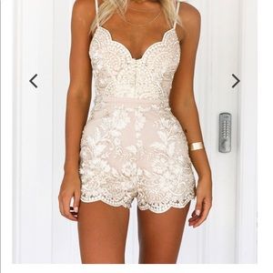 XENIA SHINE BRIGHT LIKE A DIAMOND PLAYSUIT romper